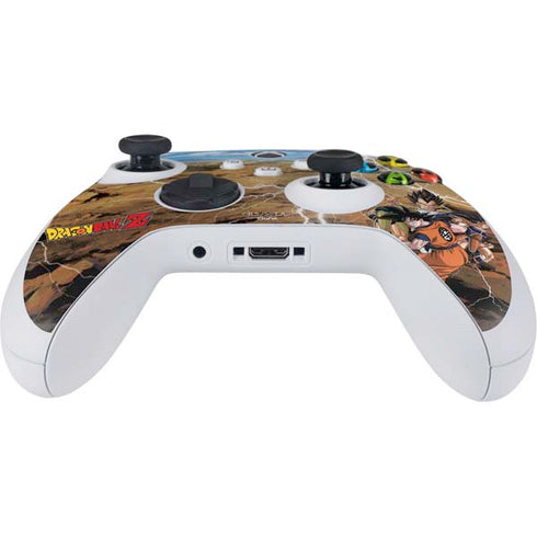 Dragon Ball Z Goku Versus Saiyans Xbox Series S Controller Skin