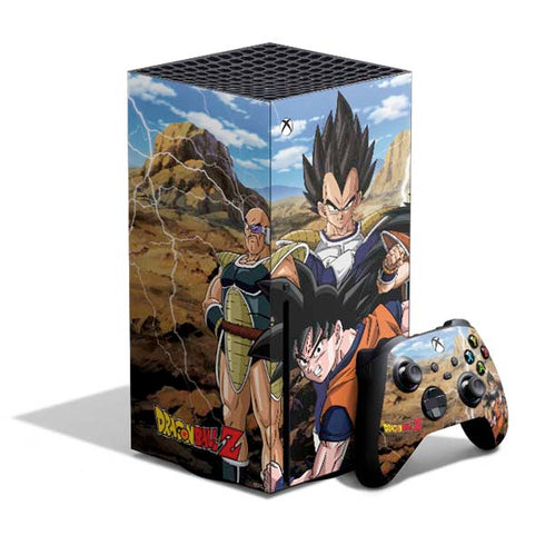 Dragon Ball Z Goku Versus Saiyans Xbox Series X Bundle Skin