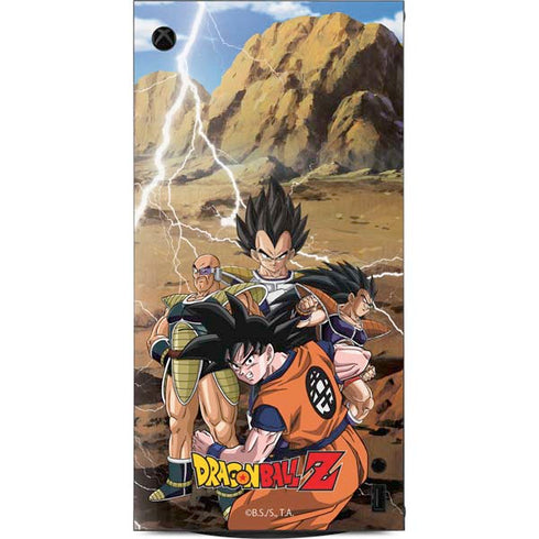 Dragon Ball Z Goku Versus Saiyans XBox Series X Digital Edition Console Skin