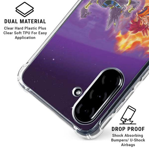 Dragon Ball Super Goku vs Beerus Galaxy A36 5G Clear Case