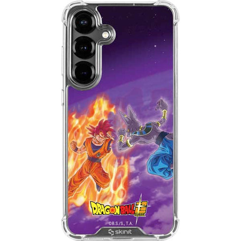 Dragon Ball Super Goku vs Beerus Galaxy S26 Plus Clear Case