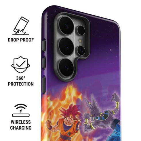 Dragon Ball Super Goku vs Beerus Galaxy S26 Ultra Impact Case