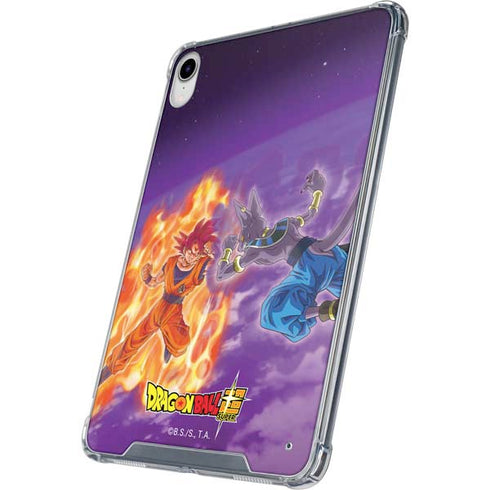 Dragon Ball Super Goku vs Beerus iPad 11th Gen (2025) Clear Case