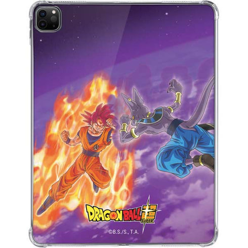 Dragon Ball Super Goku vs Beerus iPad Pro 11in (2024) Clear Case