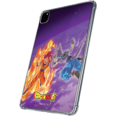 Dragon Ball Super Goku vs Beerus iPad Pro 11in (2024) Clear Case