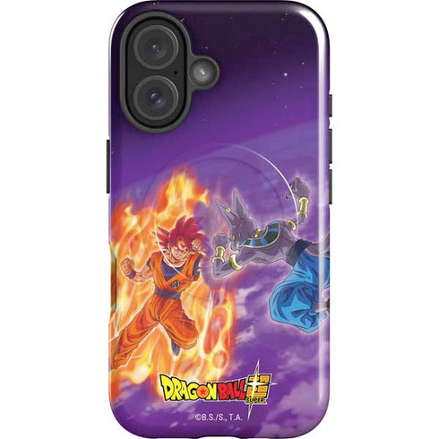 Dragon Ball Super Goku vs Beerus iPhone 16 Plus Magsafe Impact Case