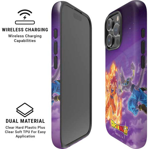 Dragon Ball Super Goku vs Beerus iPhone 16 Pro Max Magsafe Impact Case