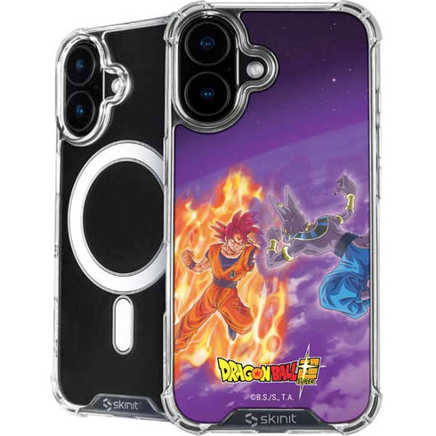 Dragon Ball Super Goku vs Beerus iPhone 17 MagSafe Case