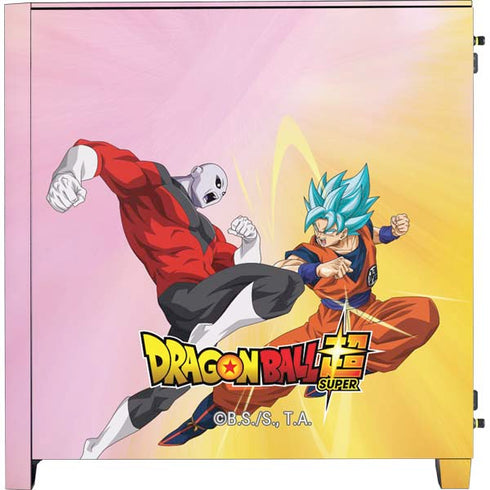 Dragon Ball Super Goku vs Jiren Fate of the Universe Corsair 4000D Tempered Glass Mid-Tower ATX Case Skin
