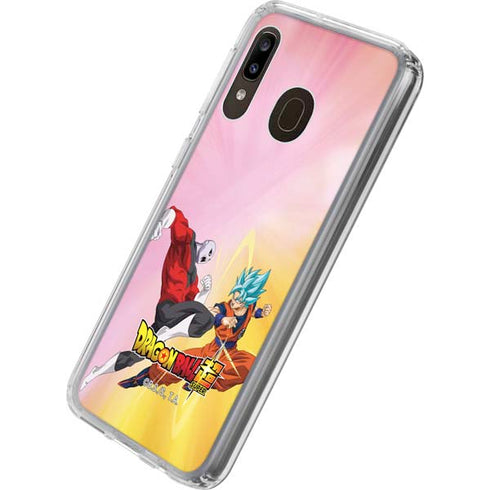 Dragon Ball Super Goku vs Jiren Fate of the Universe Galaxy A20 Clear Case