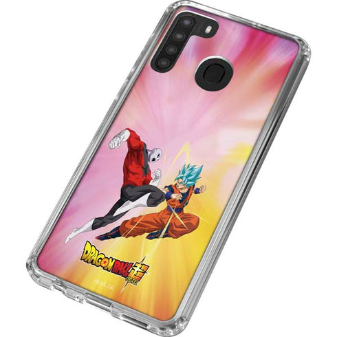 Dragon Ball Super Goku vs Jiren Fate of the Universe Galaxy A21 Clear Case