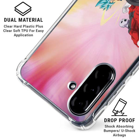 Dragon Ball Super Goku vs Jiren Fate of the Universe Galaxy A36 5G Clear Case