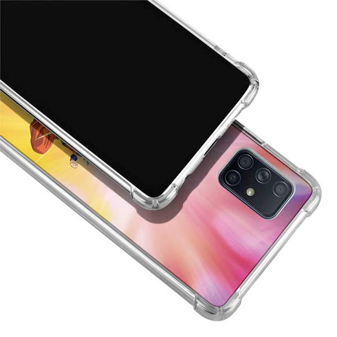 Dragon Ball Super Goku vs Jiren Fate of the Universe Galaxy A51 5G Clear Case