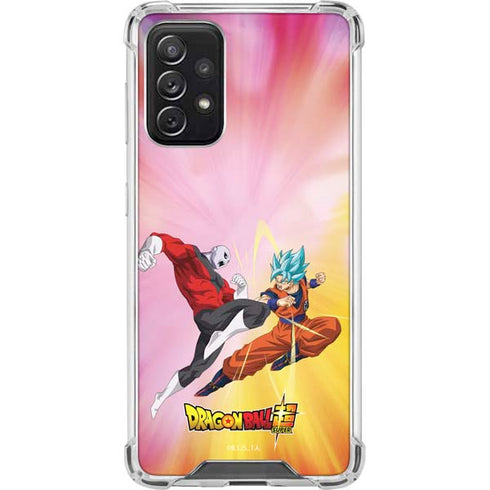 Dragon Ball Super Goku vs Jiren Fate of the Universe Galaxy A72 5G Clear Case