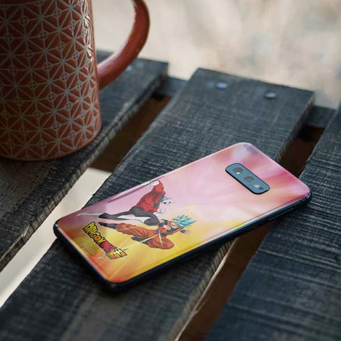 Dragon Ball Super Goku vs Jiren Fate of the Universe Galaxy S10e Skin