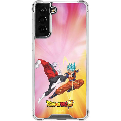 Dragon Ball Super Goku vs Jiren Fate of the Universe Galaxy S21 FE Clear Case