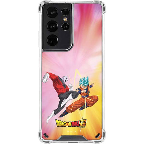 Dragon Ball Super Goku vs Jiren Fate of the Universe Galaxy S21 Ultra 5G Clear Case