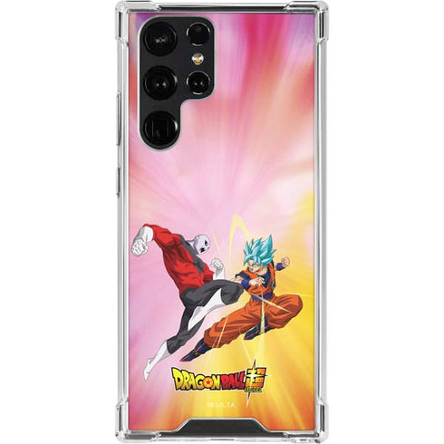 Dragon Ball Super Goku vs Jiren Fate of the Universe Galaxy S22 Ultra Clear Case