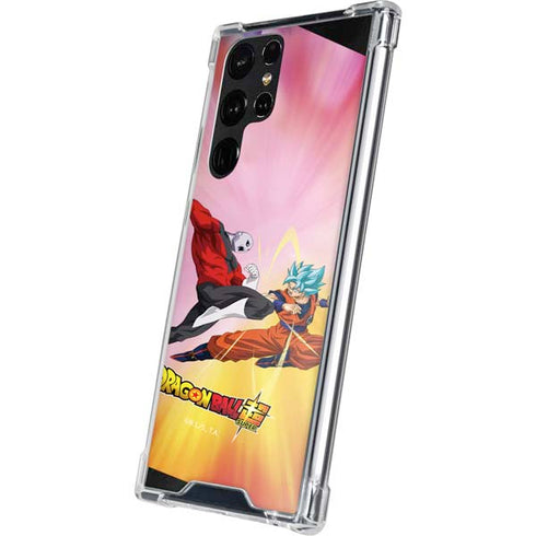 Dragon Ball Super Goku vs Jiren Fate of the Universe Galaxy S22 Ultra Clear Case