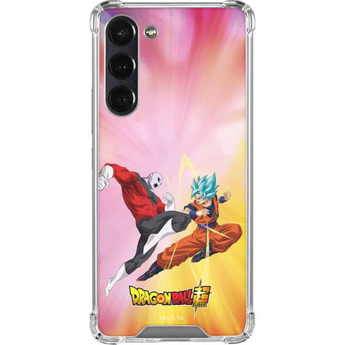 Dragon Ball Super Goku vs Jiren Fate of the Universe Galaxy S24 FE Clear Case