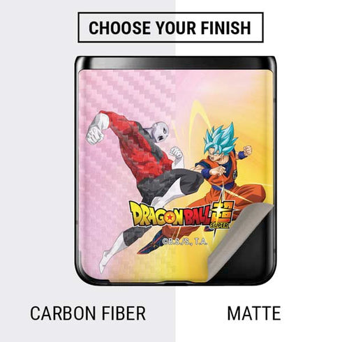 Dragon Ball Super Goku vs Jiren Fate of the Universe Galaxy Z Flip Skin