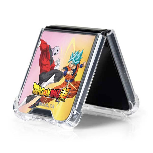 Dragon Ball Super Goku vs Jiren Fate of the Universe Galaxy Z Flip5 5G Clear Case