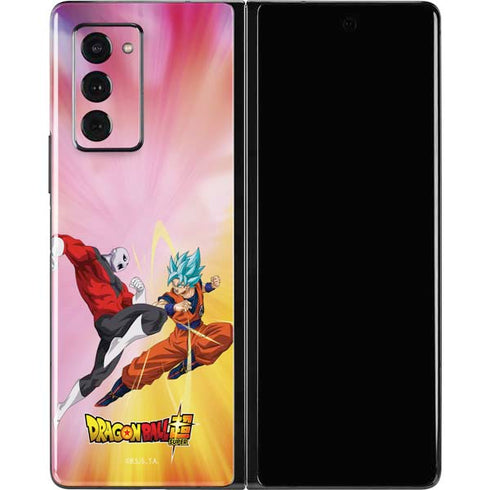 Dragon Ball Super Goku vs Jiren Fate of the Universe Galaxy Z Fold2 5G Skin