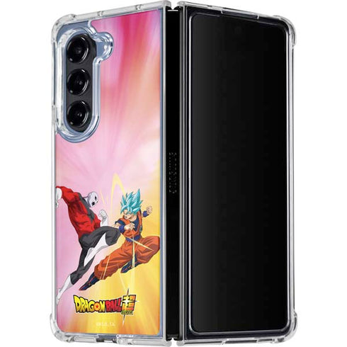 Dragon Ball Super Goku vs Jiren Fate of the Universe Galaxy Z Fold5 5G Clear Case