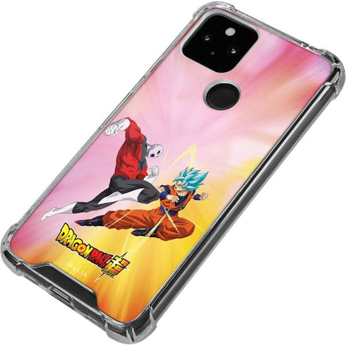 Dragon Ball Super Goku vs Jiren Fate of the Universe Google Pixel 4a 5G Clear Case