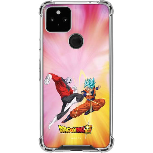 Dragon Ball Super Goku vs Jiren Fate of the Universe Google Pixel 5a 5G Clear Case