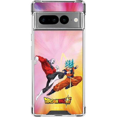Dragon Ball Super Goku vs Jiren Fate of the Universe Google Pixel 7 Pro Clear Case
