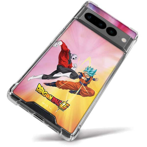 Dragon Ball Super Goku vs Jiren Fate of the Universe Google Pixel 7 Pro Clear Case