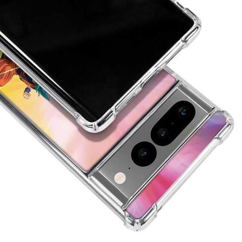 Dragon Ball Super Goku vs Jiren Fate of the Universe Google Pixel 7 Pro Clear Case