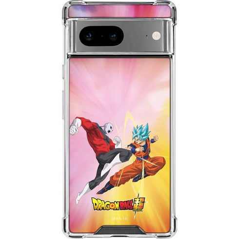 Dragon Ball Super Goku vs Jiren Fate of the Universe Google Pixel 8a Clear Case