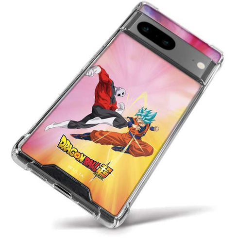 Dragon Ball Super Goku vs Jiren Fate of the Universe Google Pixel 8a Clear Case