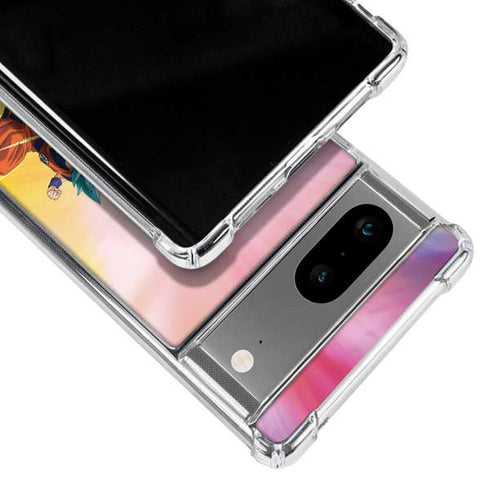 Dragon Ball Super Goku vs Jiren Fate of the Universe Google Pixel 8a Clear Case