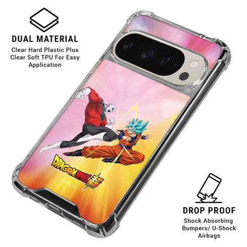Dragon Ball Super Goku vs Jiren Fate of the Universe Google Pixel 9 Pro XL Clear Case