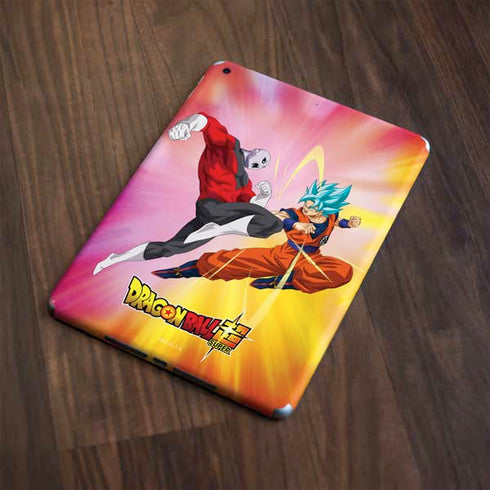 Dragon Ball Super Goku vs Jiren Fate of the Universe Apple iPad Skin