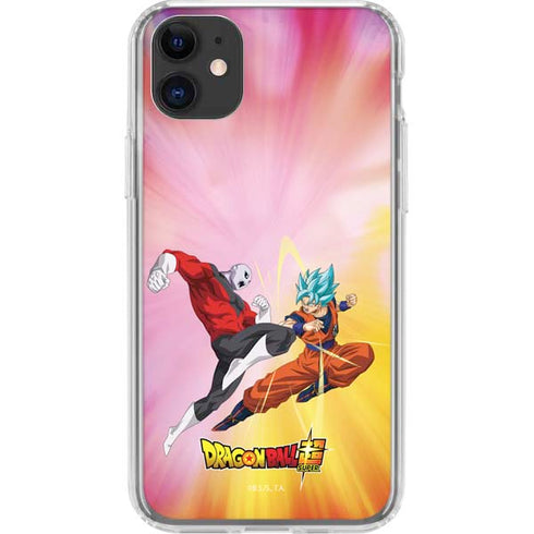 Dragon Ball Super Goku vs Jiren Fate of the Universe iPhone 11 Clear Case