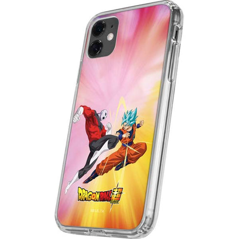 Dragon Ball Super Goku vs Jiren Fate of the Universe iPhone 11 Clear Case