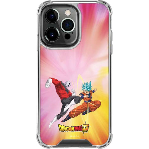 Dragon Ball Super Goku vs Jiren Fate of the Universe iPhone 14 Pro Clear Case