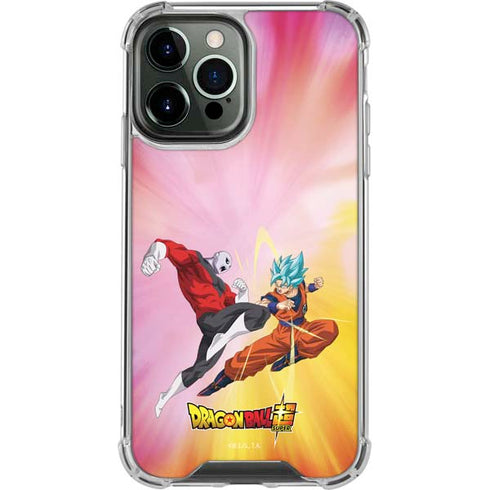 Dragon Ball Super Goku vs Jiren Fate of the Universe iPhone 14 Pro Max Clear Case