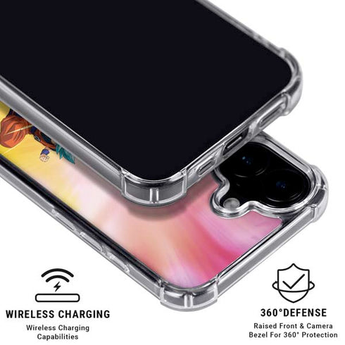 Dragon Ball Super Goku vs Jiren Fate of the Universe iPhone 16 Plus Clear Case