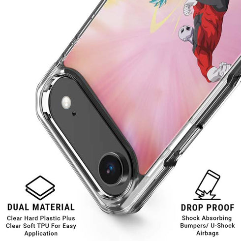 Dragon Ball Super Goku vs Jiren Fate of the Universe iPhone 17 Air Clear Case