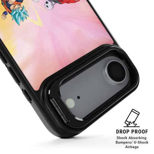 Dragon Ball Super Goku vs Jiren Fate of the Universe iPhone 17 Air Kickstand Case