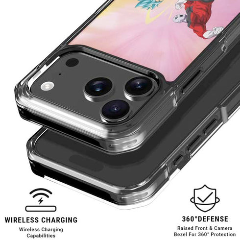 Dragon Ball Super Goku vs Jiren Fate of the Universe iPhone 17 Pro Clear Case