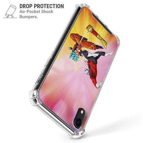 Dragon Ball Super Goku vs Jiren Fate of the Universe iPhone XR Clear Case