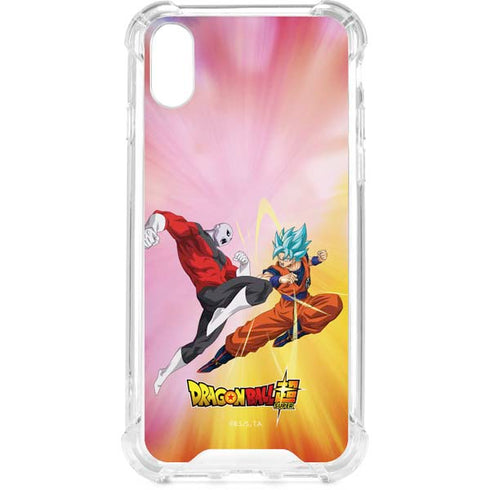Dragon Ball Super Goku vs Jiren Fate of the Universe iPhone XS Clear Case