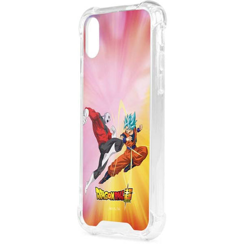 Dragon Ball Super Goku vs Jiren Fate of the Universe iPhone XS Clear Case