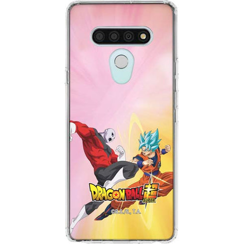 Dragon Ball Super Goku vs Jiren Fate of the Universe LG Stylo 6 Clear Case